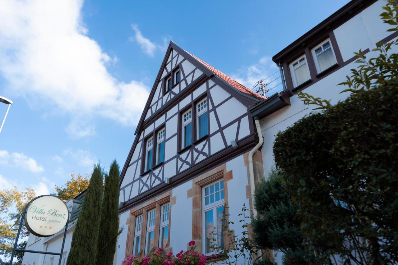 Villa Benz Hotel Garni Schwetzingen Exterior photo